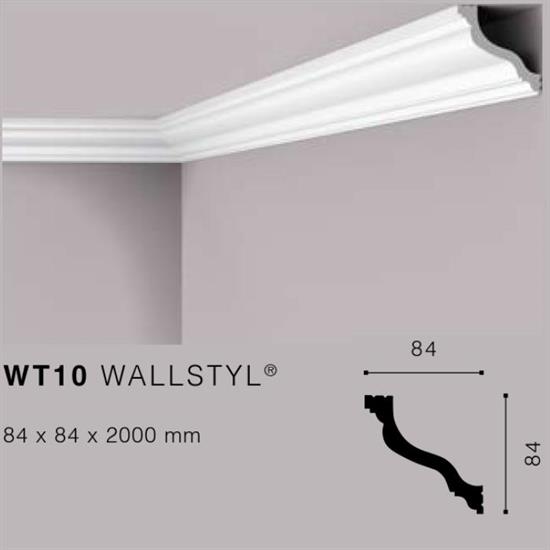 WALLSTYLWT10 CORNICE HDPS MT.2 84x84 cf.22 mt.