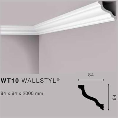 WALLSTYLWT10 CORNICE HDPS MT.2 84x84 cf.22 mt.