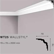WALLSTYLWT25 CORNICE HDPS MT.2 78x78 cf.26 mt.