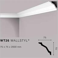WALLSTYLWT26 CORNICE HDPS MT.2 75x75 cf.34 mt.