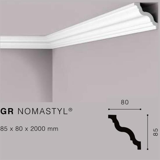 NOMASTYLGR CORNICE POLISTIROLO MT.2 85x80