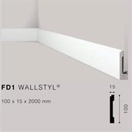 WALLSTYLFD1 BATTISCOPA HDPS MT.2 100x15 cf.30 mt.