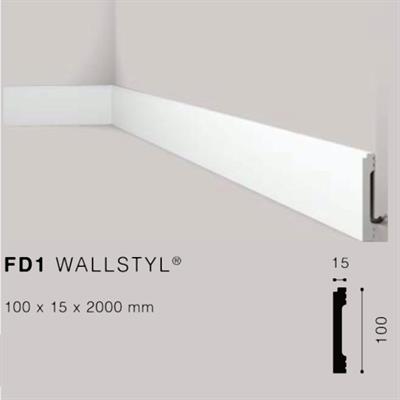 WALLSTYLFD1 BATTISCOPA HDPS MT.2 100x15 cf.30 mt.