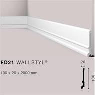 WALLSTYLFD21 BATTISCOPA HDPS MT.2 130x20 cf.24 mt.