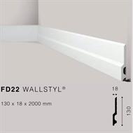 WALLSTYLFD22 BATTISCOPA HDPS MT.2 130x18 cf.24 mt.