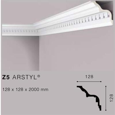 ARSTYLZ5 CORNICE IN POLIURETANO MT.2 128x128 cf.32 mt.