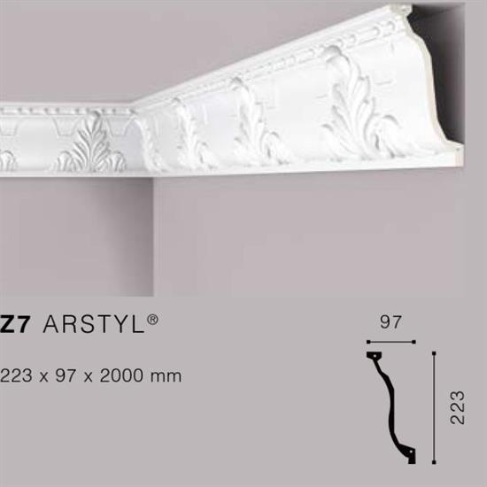 ARSTYLZ7 CORNICE IN POLIURETANO MT.2 223x97 cf.12 mt.