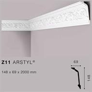 ARSTYLZ11 CORNICE IN POLIURETANO MT.2 148x69 cf.36 mt.