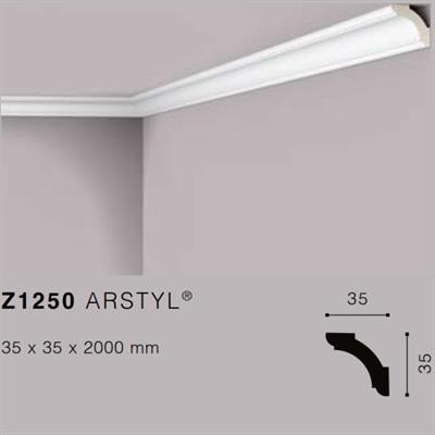 ARSTYLZ1250 CORNICE IN POLIURETANO MT.2 35x35 cf.96 mt.
