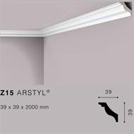 ARSTYLZ15 CORNICE POLIURETANO MT.2 39x39 cf.84 mt.