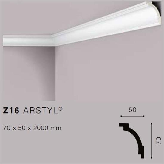 ARSTYLZ16 CORNICE POLIURETANO MT.2 70x50 cf.48 mt.