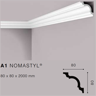 NOMASTYLA1 CORNICE POLISTIROLO MT.2 80x80mm