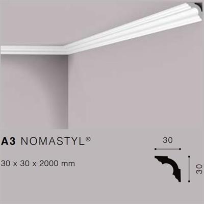 NOMASTYLA3 CORNICE POLISTIROLO MT.2 30x30mm