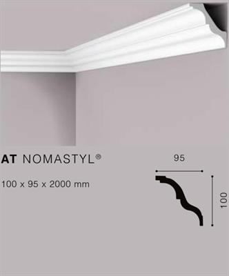 NOMASTYLAT CORNICE POLISTIROLO MT.2 100x95mm
