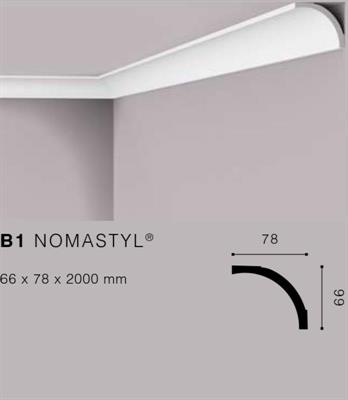 NOMASTYLB1 CORNICE POLISTIROLO MT.2 66x78