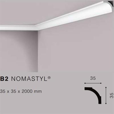 NOMASTYLB2 CORNICE POLISTIROLO MT.2 35x35mm