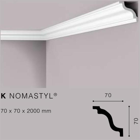 NOMASTYLK CORNICE POLISTIROLO MT.2 70x70