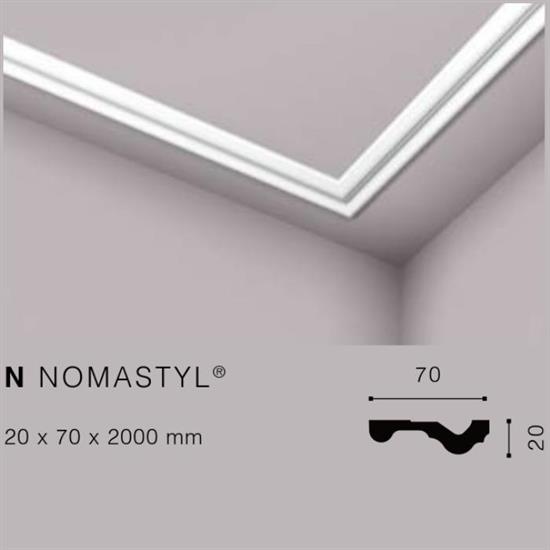 NOMASTYLN CORNICE POLISTIROLO MT.2 70x20