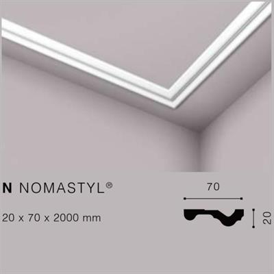 NOMASTYLN CORNICE POLISTIROLO MT.2 70x20