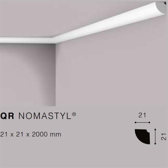 NOMASTYLQR CORNICE POLISTIROLO MT.2 21x21