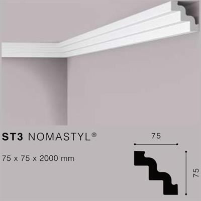 NOMASTYLST3 CORNICE POLISTIROLO MT.2 75x75