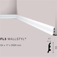 WALLSTYLFL3 BATTISCOPA HDPS MT.2 55x17 cf.80 mt.