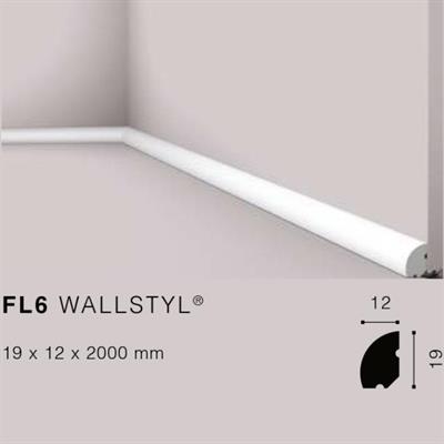 WALLSTYLFL6 BATTISCOPA HDPS MT.2 19x12 cf.180 mt.
