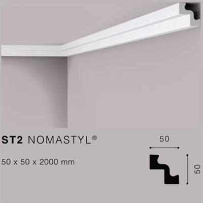 NOMASTYLST2 CORNICE POLISTIROLO MT.2 50x50