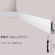 WALLSTYLFD11 BATTISCOPA HDPS MT.2 110x18 cf.22 mt.