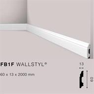 WALLSTYLFB1F BATTISCOPA RAL9016 MT.2 60x13 cf.34 mt.