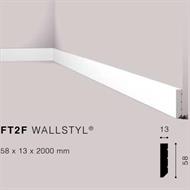 WALLSTYLFT2F BATTISCOPA RAL9016 MT.2 58x13 cf.34 mt.