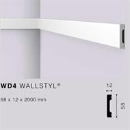 WALLSTYLWD4 CORNICE HDPS MT.2 58x12 cf.64 mt.