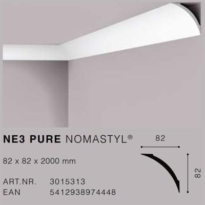 NOMASTYLNE3 CORNICE POLISTIROLO MT.2 82x82