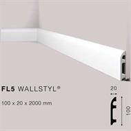 WALLSTYLFL5 BATTISCOPA HDPS MT.2 100x20 cf.24 mt.