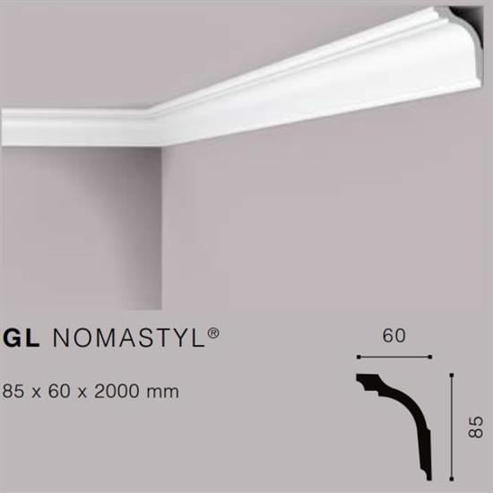 NOMASTYLGL CORNICE POLISTIROLO MT.2 85x60
