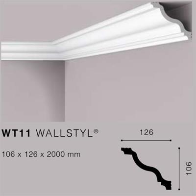 WALLSTYLWT11 CORNICE HDPS MT.2 106x126 cf.12 mt.