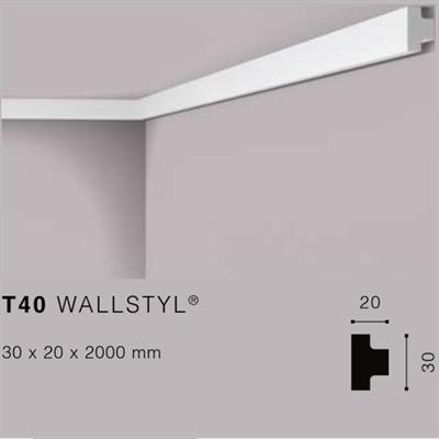 WALLSTYLT40 CORNICE HDPS MT.2 30x20 cf.100 mt.