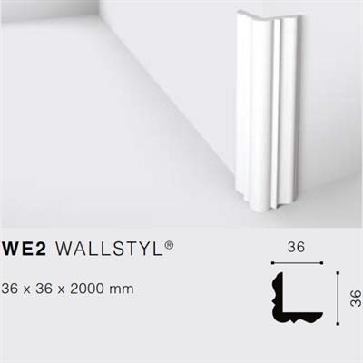 WALLSTYLWE2 PARASPIGOLO HDPS MT.2 36x36 cf.34 mt.