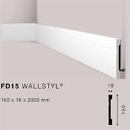 WALLSTYLFD15 BATTISCOPA HDPS MT.2 150x18 cf.16 mt.