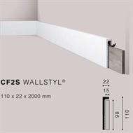 WALLSTYLCF2S BATTISCOPA HDPS MT.2 110x22 cf.36 mt.