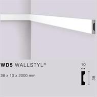 WALLSTYLWD5 CORNICE HDPS MT.2 38x10 cf.72 mt.