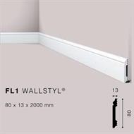 WALLSTYLFL1 BATTISCOPA HDPS MT.2 80x13 cf.42 mt.
