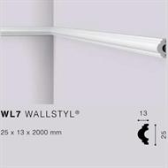 WALLSTYLWL7 CORNICE HDPS MT.2 25x13 cf.100 mt.