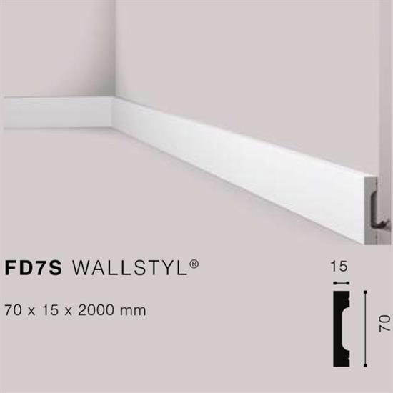WALLSTYLFD7S BATTISCOPA HDPS MT.2 70x15 cf.42 mt.