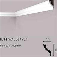 WALLSTYLIL13 CORNICE HDPS LED MT.2 80x52 cf.30 mt.