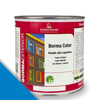 BORMA COLOR BLU LUCE LUCIDO RAL5012 ML.750
