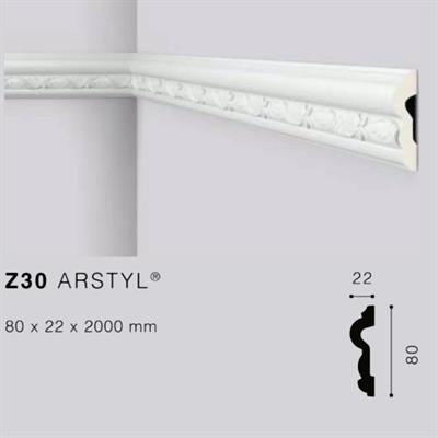 ARSTYLZ30 CORNICE POLIURETANO MT.2 80x22 cf.40 mt.