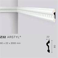 ARSTYLZ32 CORNICE POLIURETANO MT.2 80x22 cf.40 mt.