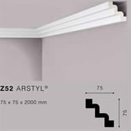 ARSTYLZ52 CORNICE POLIURETANO MT.2 75x75 cf.50 mt.