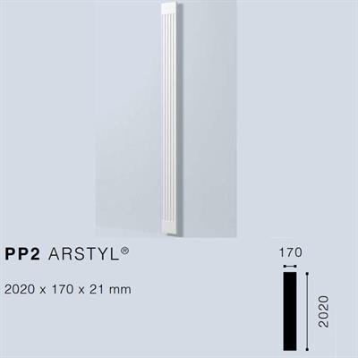 ARSTYLPP2 PILASTRO IN POLIURETANO 202cm x 17cm.